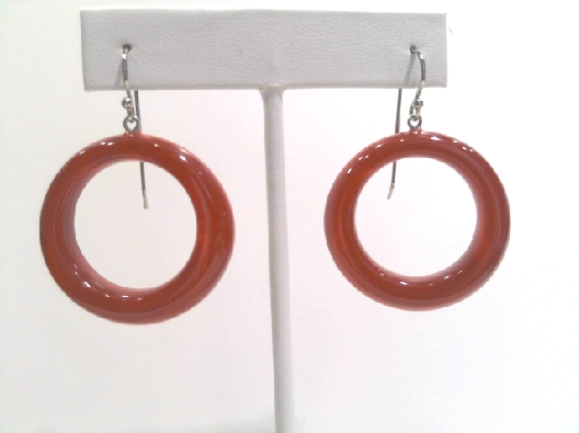 ZSISKA Design Co.  COLOURFUL STATEMENT Circle Earrings - RED  Eye-c...