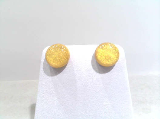 ZSISKA Design Co. COLOURFUL BEADS Stud Earrings - GOLD Playful li...