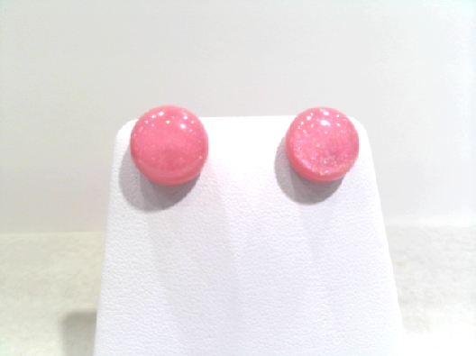 ZSISKA Design Co.  COLOURFUL BEADS Stud Earrings - PINK  Playful li...