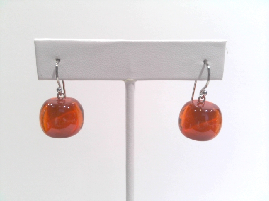 ZSISKA Design Co.  COLOURFUL BEADS Round Earrings - RED  Vibrant mu...