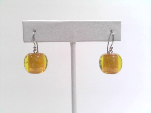 ZSISKA Design Co.  COLOURFUL BEADS Round Earrings - ORANGE  Vibrant...