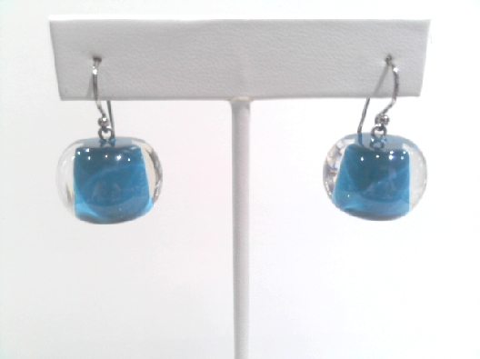 ZSISKA Design Co.  BLISS CHILL SERIES Large Round Earrings - TEAL  ...