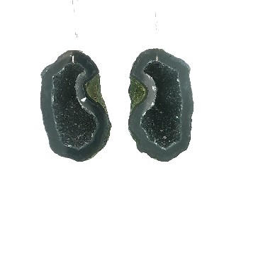 Providence Collection Geode Gemstone Earrings These unique natura...