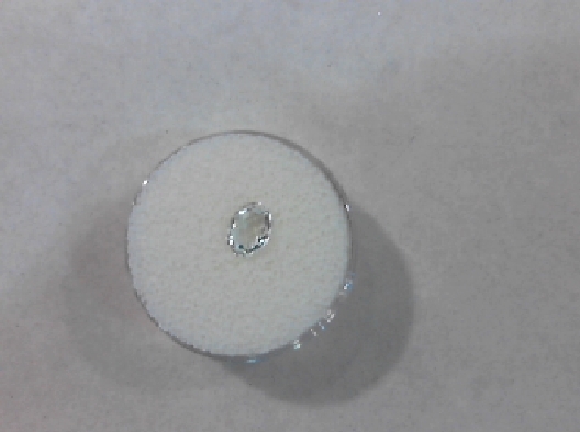 White Sapphire - oval