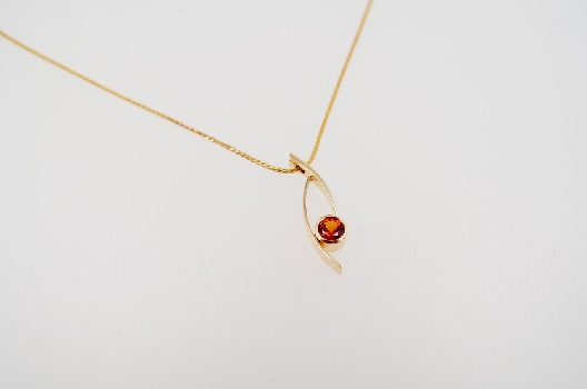 Artist:  Bayot Heer Jewellery Originals  14K Gold & Spessartite Gar...