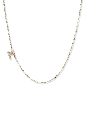 Anzie Jewelry; Montreal  Love Letter Pave Necklace - M  This delica...