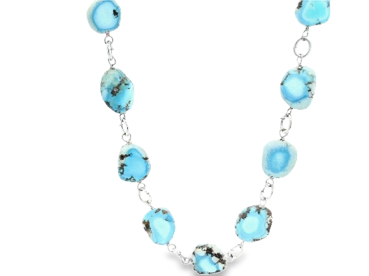 Providence Collection Kazakhstani Turquoise Necklace Unique and b...