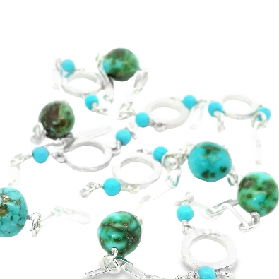 Providence Collection Sonoran Gold Turquoise Large Circles Station...