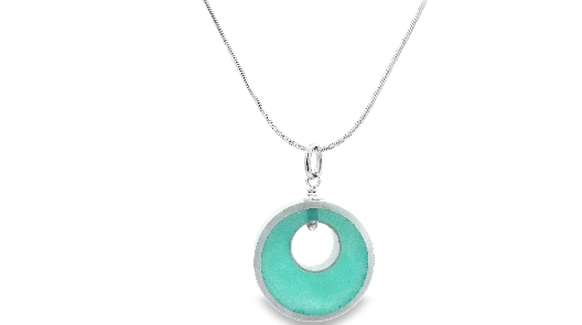 Color Love  Resinique Solo Spotlight Necklace - Green  Elevate your...