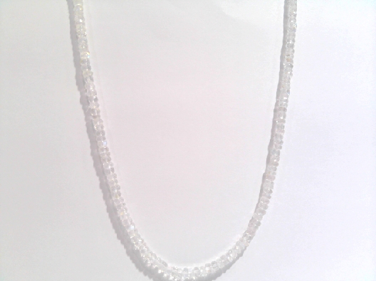 Gallery Gemma Original  White Moonstone Gemstone Strand  Shimmery s...