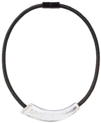 ZSISKA Design Co.  RADIANCE Swoosh Necklace - SILVER  A real statem...