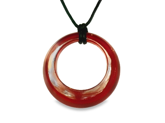 ZSISKA Design Co.  COLOURFUL STATEMENT Circle Necklace - RED  Make ...