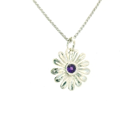 Anne-Marie Warburton Cosmos Amethyst Necklace Our new Cosmos Coll...