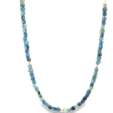 Gallery Gemma Original  Blue Sapphire Gemstone Necklace  Charming a...