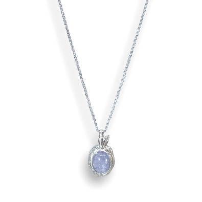 Artist Anne-Marie Warburton  Tanzanite Nest Pendant Necklace  Origi...