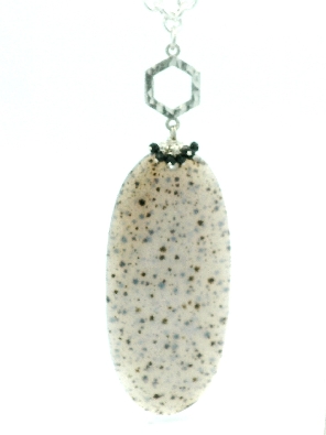 Providence Collection  Montana Agate Pendant Necklace  Natural and ...