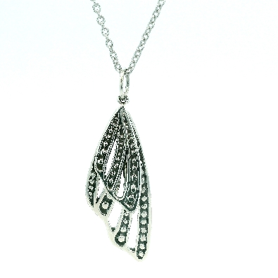 SCARO; Caroline Arbour joailliere Liberte Double Silver Pendant F...