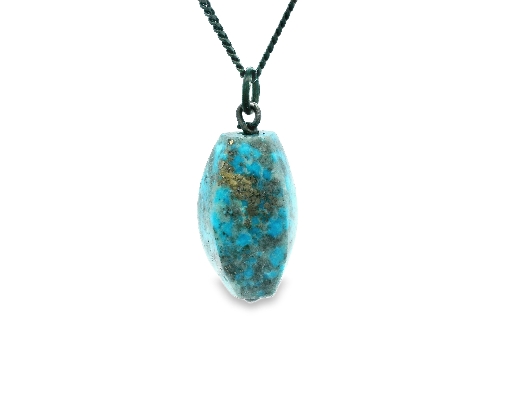Artist Anne-Marie Warburton White Water Turquoise Pendant One-of-...