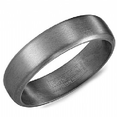 Crown Ring; Torque Collection  6mm Tantalum Band  Crafted in Tantal...
