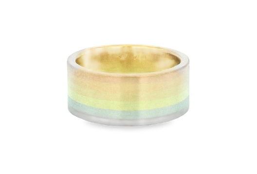 Bayot Heer Jewellery Originals 18K Six Layer Gold Band Canadian ...