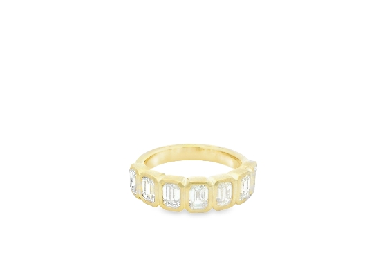 Noam Carver Glow Collection; Montreal 14K Yellow Gold Emerald Cut ...