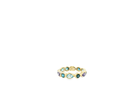 Anzie Jewelry; Montreal 14K Gold Classique Linea Eternity Ring Go...