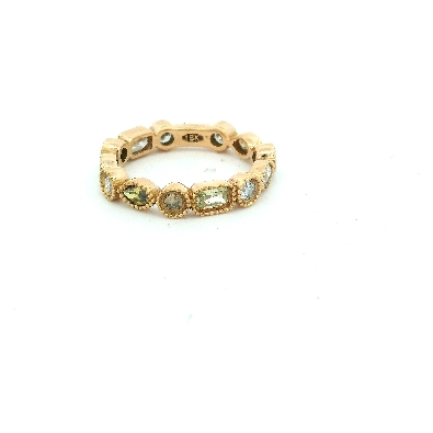 Gallery Gemma Diamond Classics   18K Rose Gold Desert Colours Diamo...