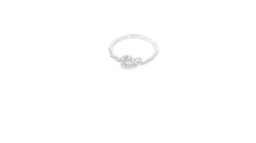 S. Kashi Family Jewelry 14K White Gold and Diamond Knot Ring Ultr...