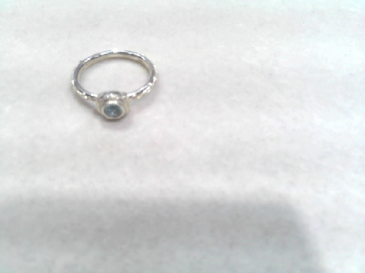 Artist Anne-Marie Warburton  Aquamarine Mini Nest Stacking Ring  An...