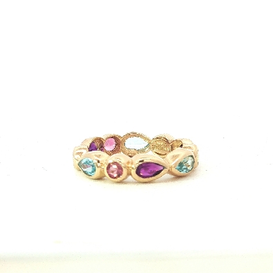 Anzie Jewelry; Montreal  14K Gold Classique Linea Eternity Ring  Go...